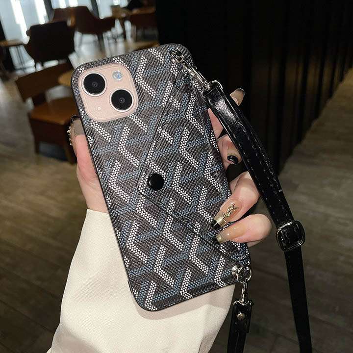 アイフォン 15pro max カバー 男女兼用 ゴヤール goyard