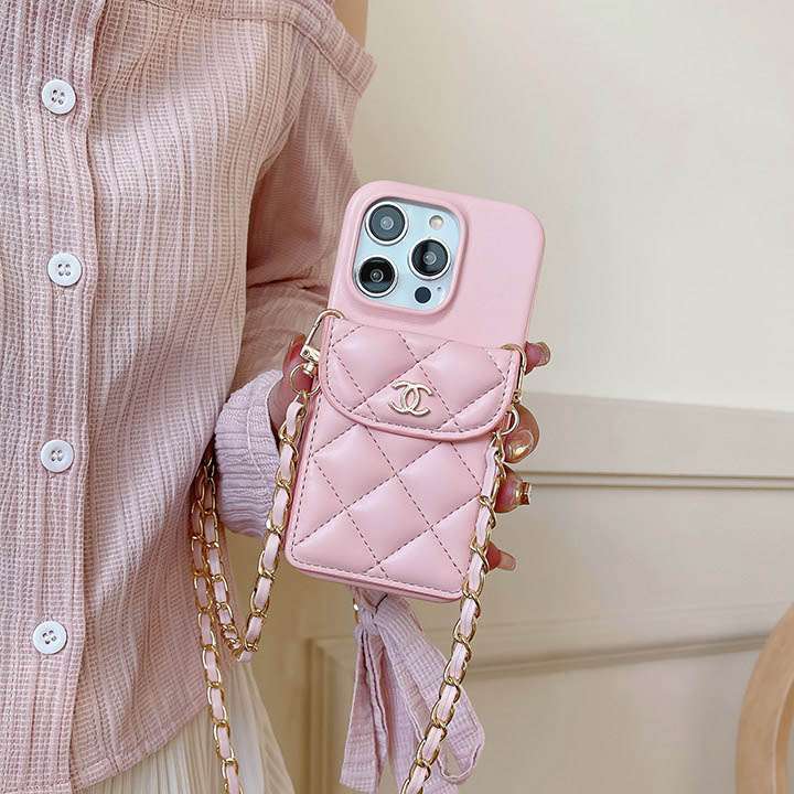 シャネル iphone16 proケース カード入れ