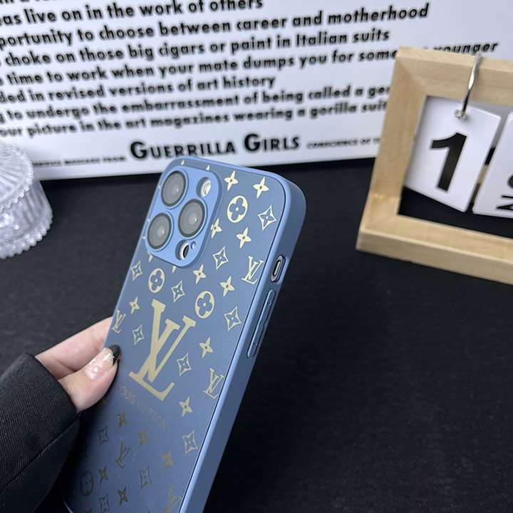 vuitton風 iphone15 proケースつや消し