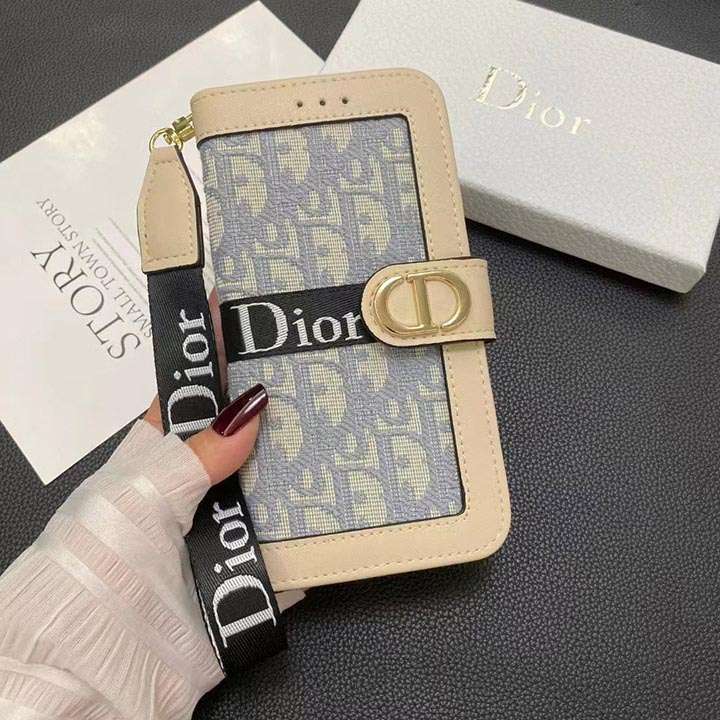 dior iphone16 pro max手帳型ケースストラップ付き