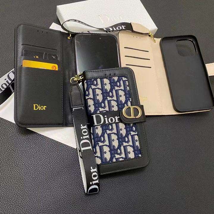 dior iphone15  plusケースストラップ付き