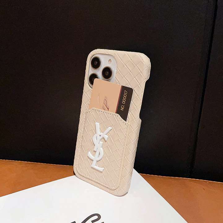 YSL iphone15 proレザー ケース