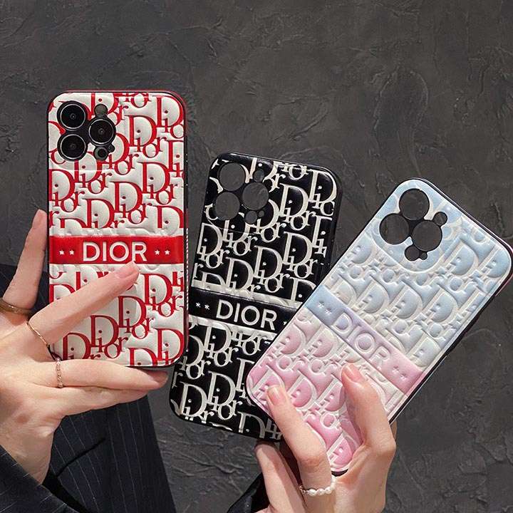 Christian Dior iphone16ケース エンボス