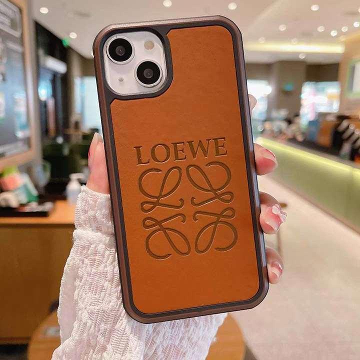 loewe iphone14 pro帯ケース型押し