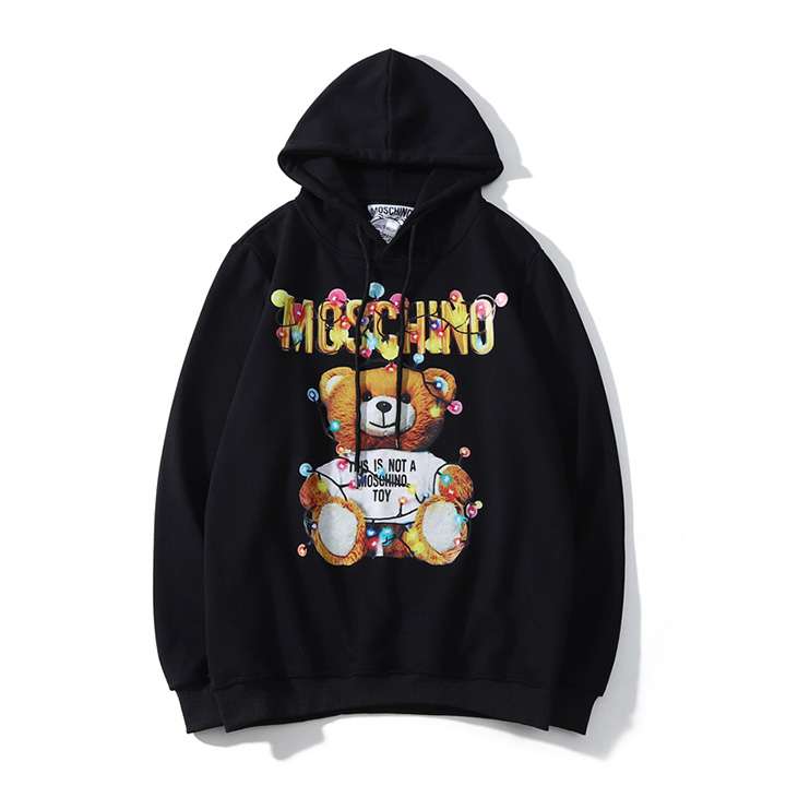 moschino パーカー  テディベア