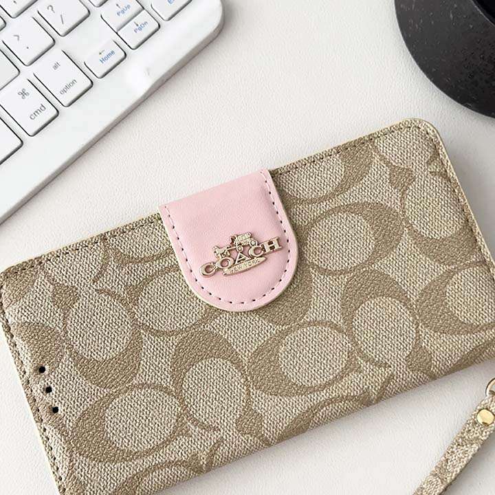 coach iphone15 pro携帯ケース手帳 型