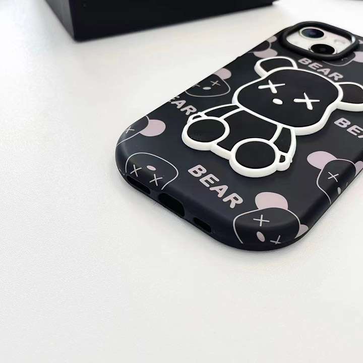 CASETiFY ブラック クマデザイン ケース iPhone15Pro BLVCK Casetify iphone15pro - メルカリ
