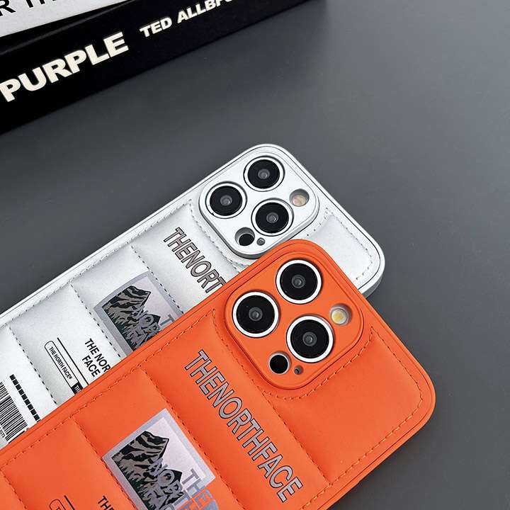 the north face iphone15ケースオレンジ