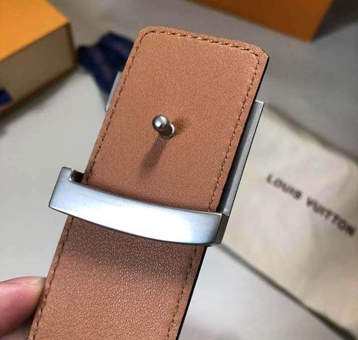 牛革 メンズベルトLV