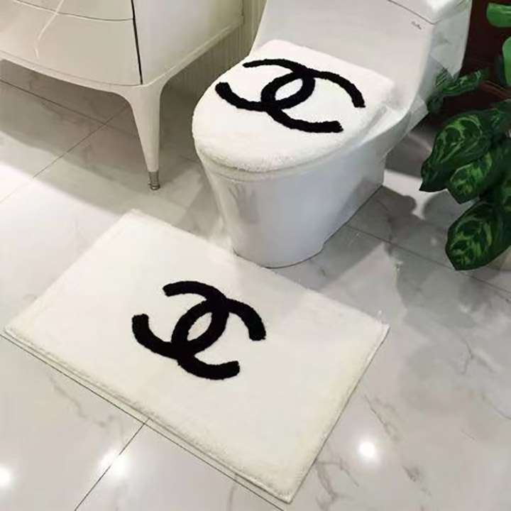 Chanel バスマット赤