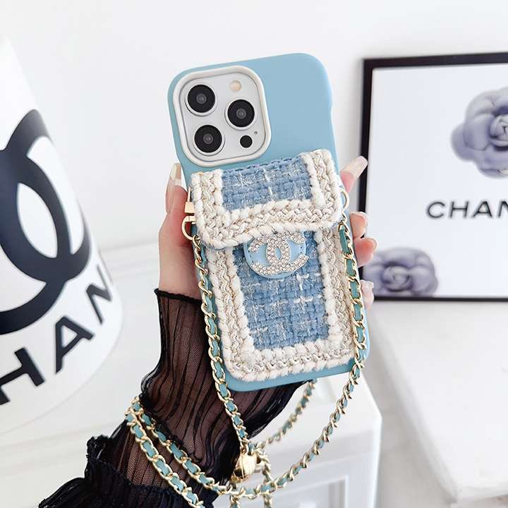 chanel iphone14ケース肩掛け