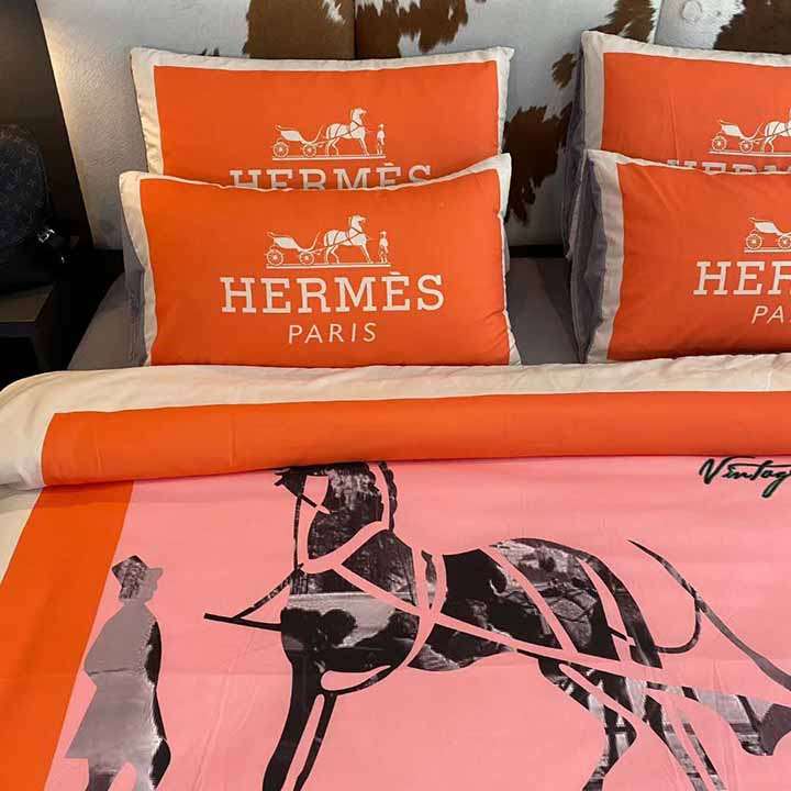 Hermes bed cover set