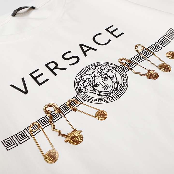 ヴェルサーチTシャツ おしゃれ，Versaceトップス カッコイイ 大人気