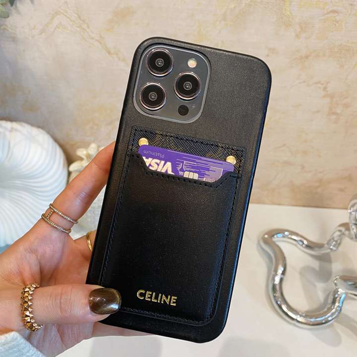 celine iphone15 カード収納ケース