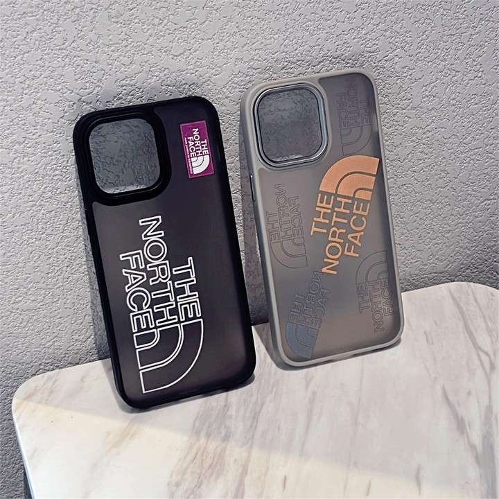 the north face galaxy s24ケース 半透明