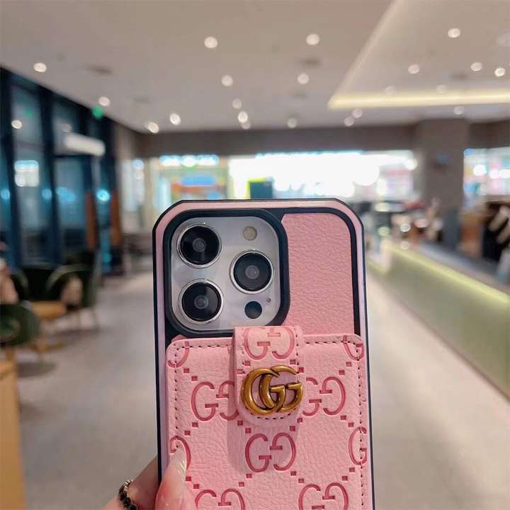 グッチiphone16ケースレザー