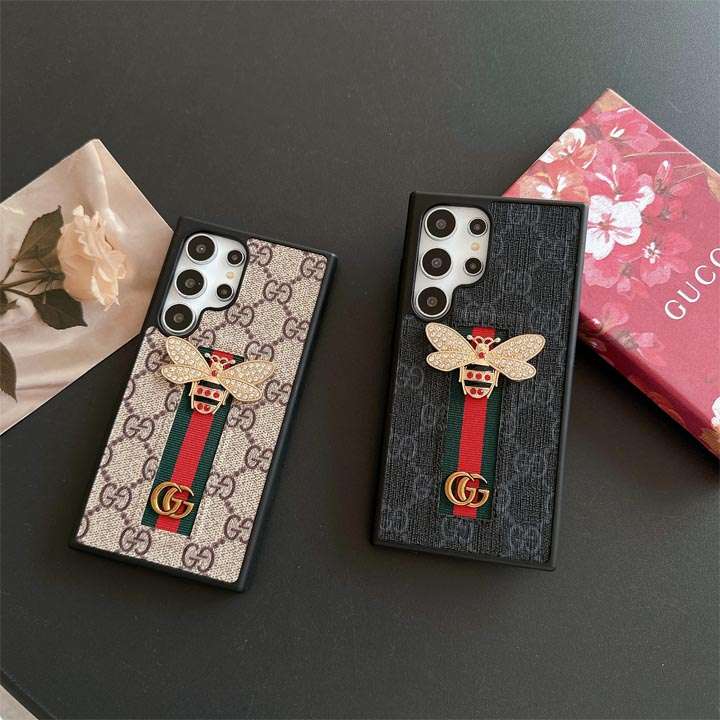 グッチ galaxy s25レザーケース
