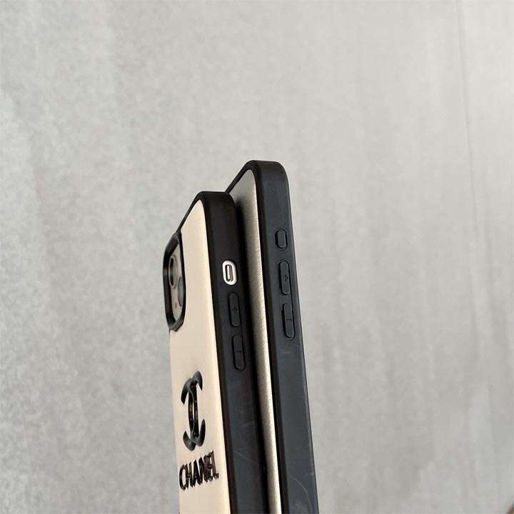 シャネルiphone15 pro maxケース ブラック
