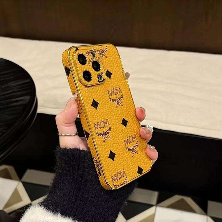 MCM iphone15ケースピンク