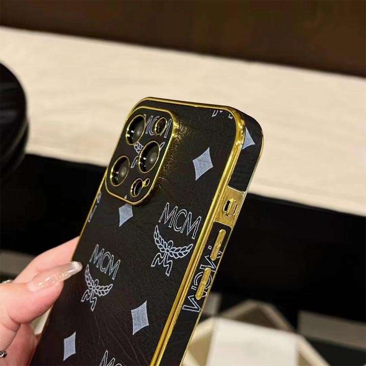 MCM iphone15ケースピンク