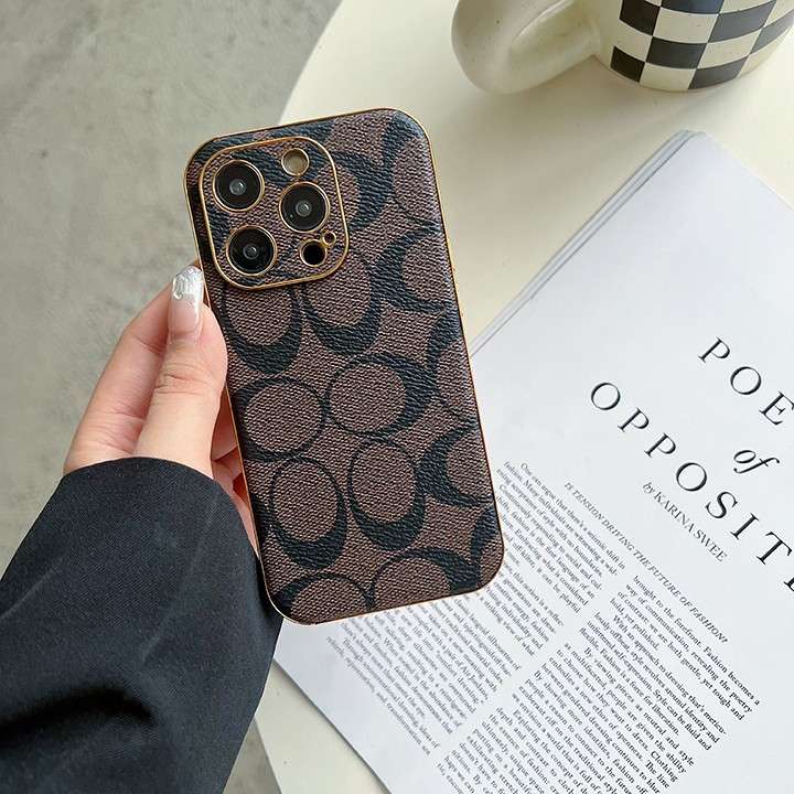 コーチ iphone16 proケース すり傷防止