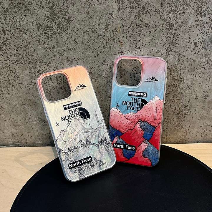 ノースフェイスiphone15 proカバー 高校生