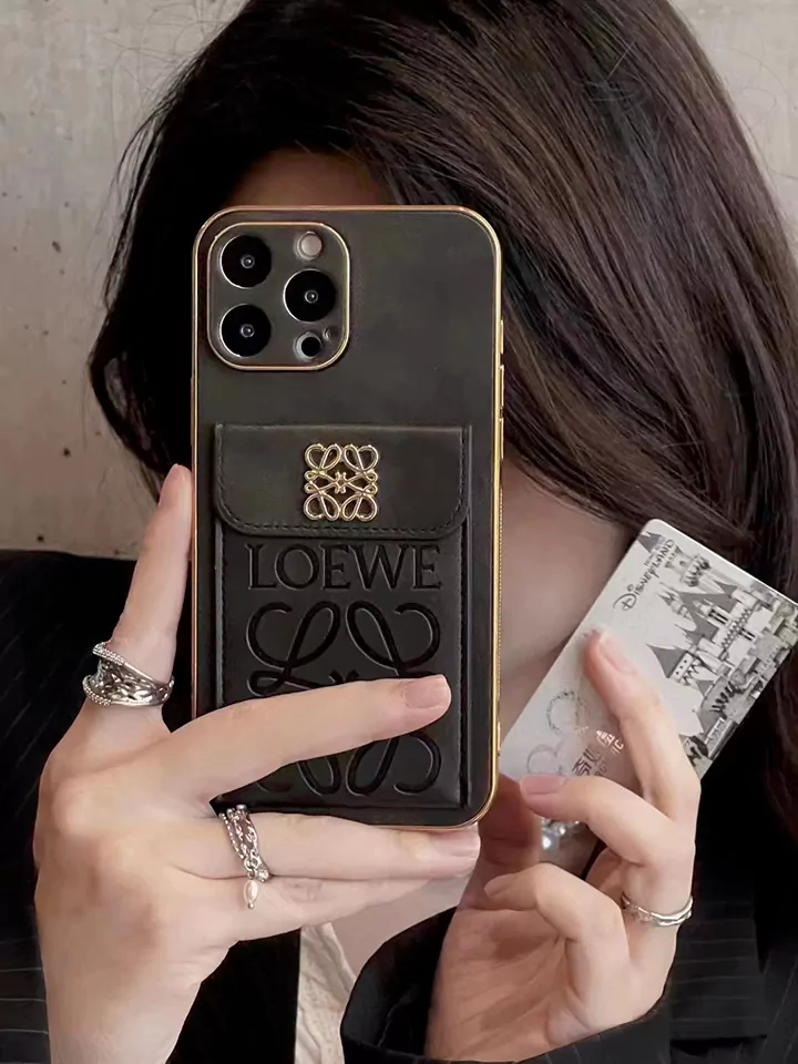 Loewe iphone16 proケース 大人 可愛い