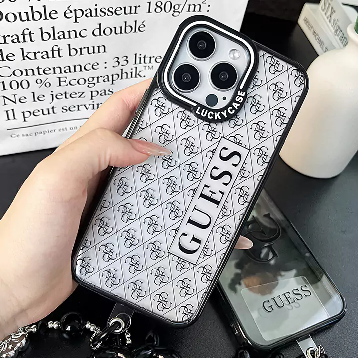 guess iphone 17 proケース 少女 可愛い