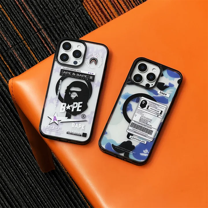 Bape iphone 17 pro maxケース つや消し