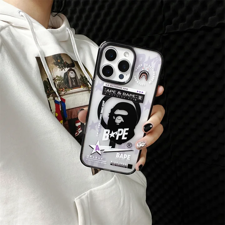 Bape iphone 17 pro maxケース つや消し