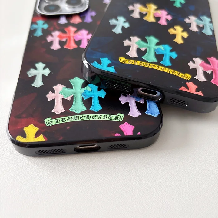 chrome hearts iphone16 proケース アクリル素材