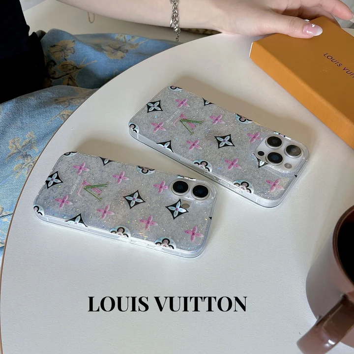vuitton iphone16 proケース グリッター