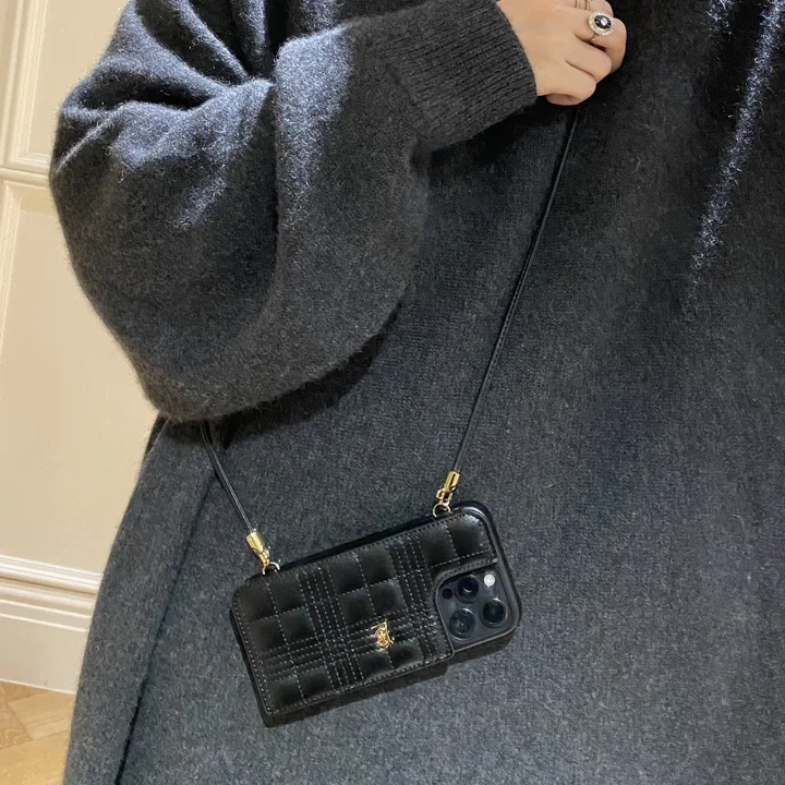 burberry アイホン16proケース ショルダー