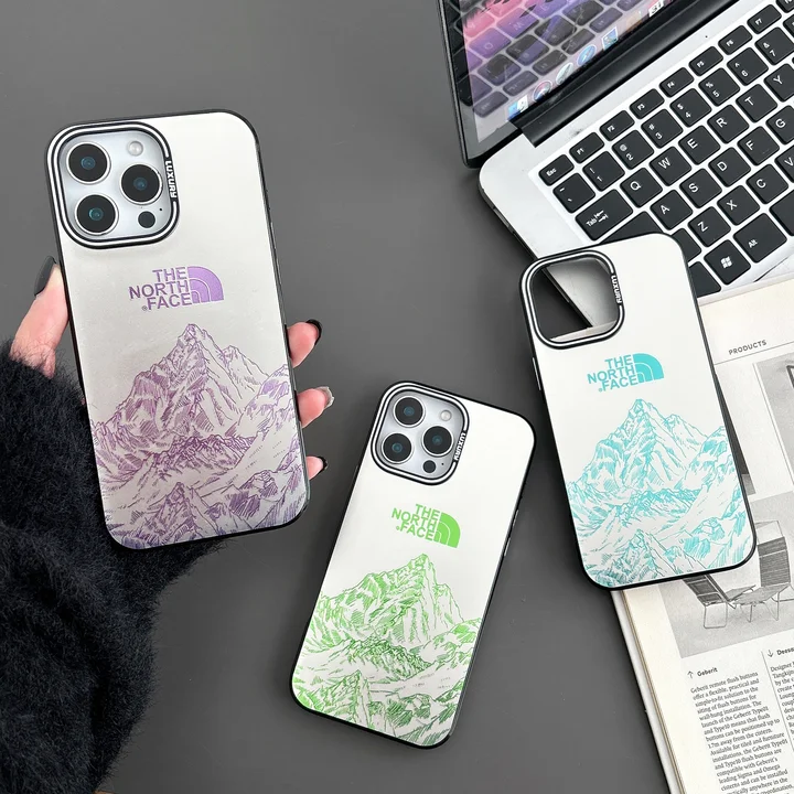the north face iphone16ケース アクリル