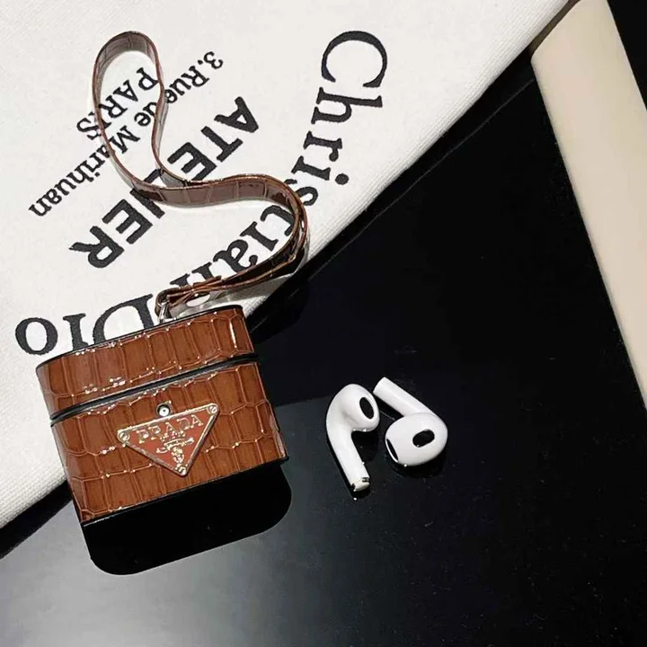 プラダairpods 4 ケース ワニ柄