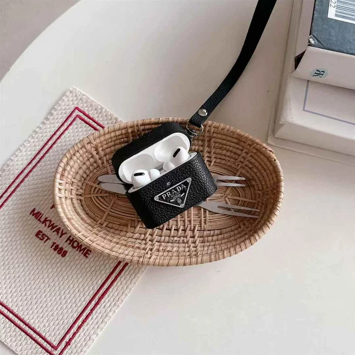 プラダ airpods 4レザー ケース