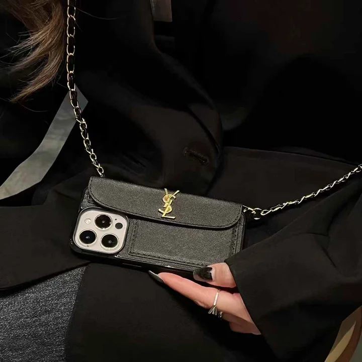 イヴサンローランiphone16ショルダーケース