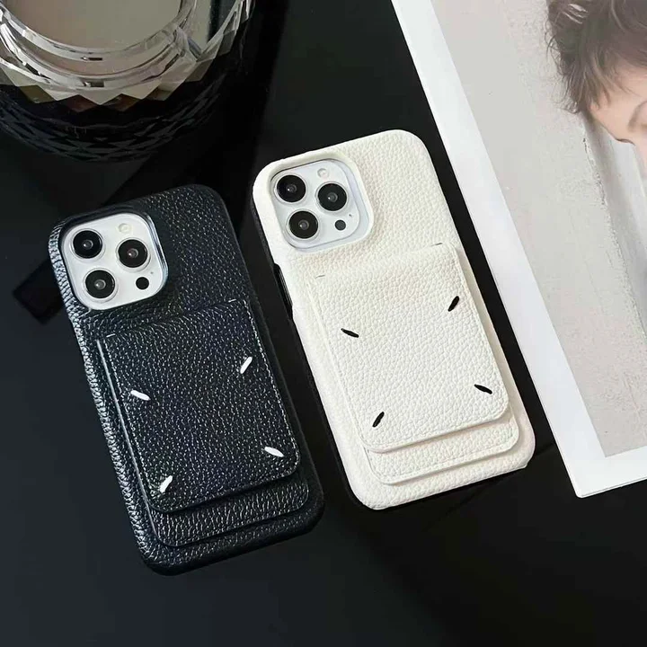 メゾン マルジェラiphone16proケース レザー