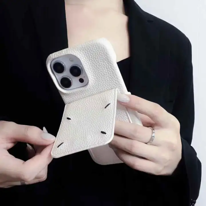 メゾン マルジェラiphone16proケース レザー