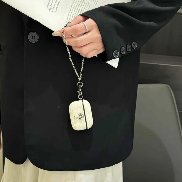 chrome hearts airpods 4ケース 落下防止