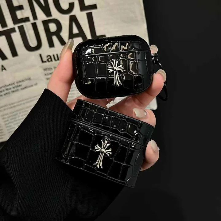 クロームハーツ airpods4ケースブラック