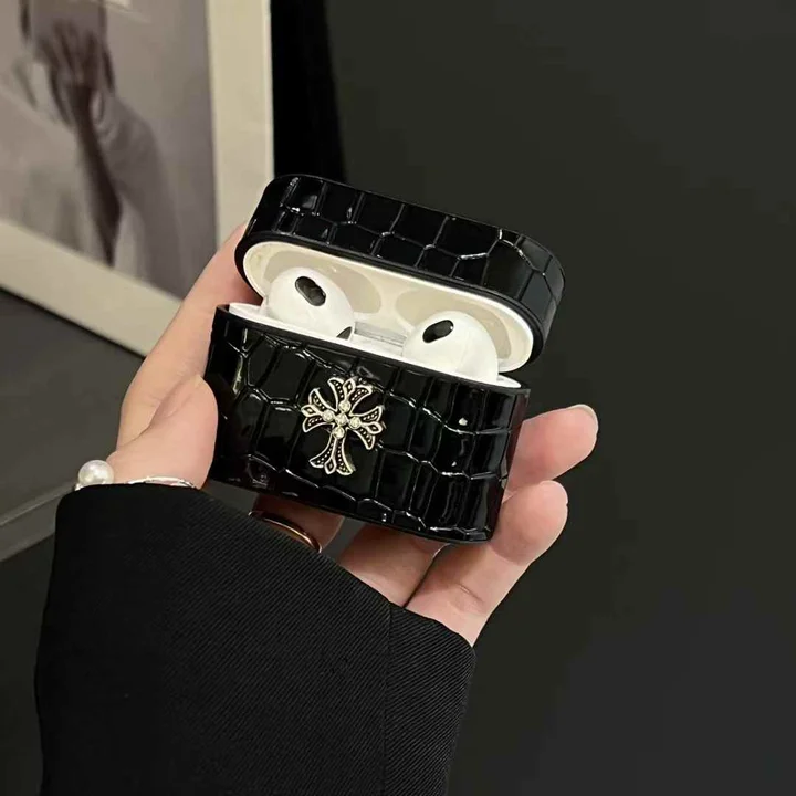 chrome hearts 十字架ロゴ airpods4カバー