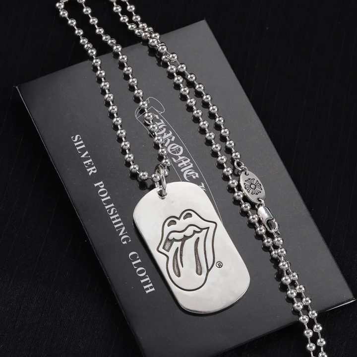 CHROME HEARTS カットアウト CHクロス ボールネックレス