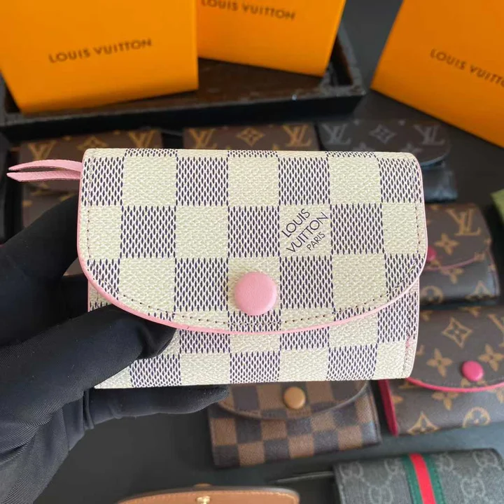 Burberry チェックジップ カードケース