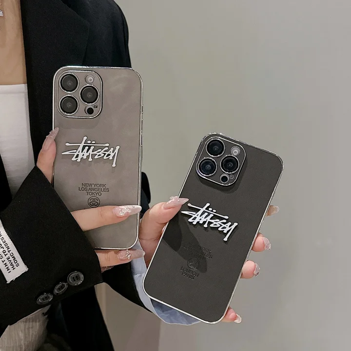 Stussy iphone17pro携帯ケース シープスキン