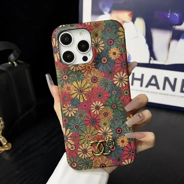chanel アイフォン16 proケース 花柄
