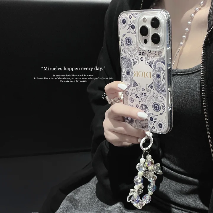  ディオール iphone16プロ ケース チェーン持ち手