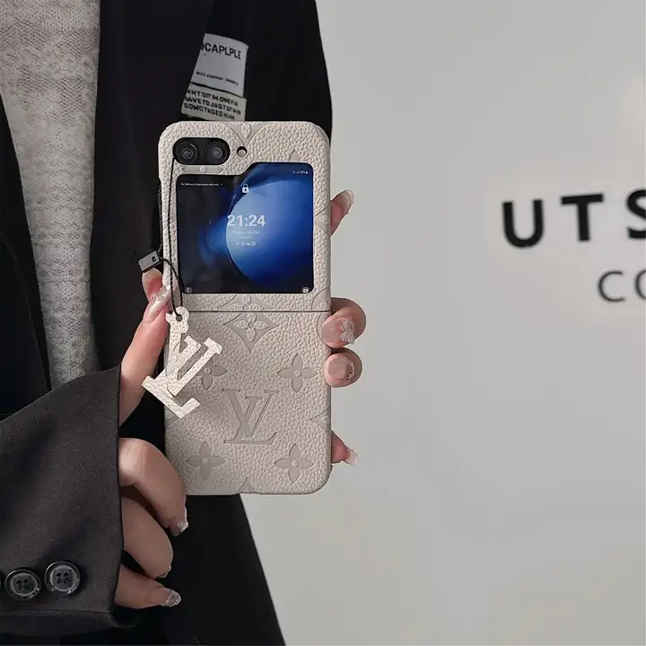 ルイヴィトン ギャラクシーZFold6ケース レザー 型押し