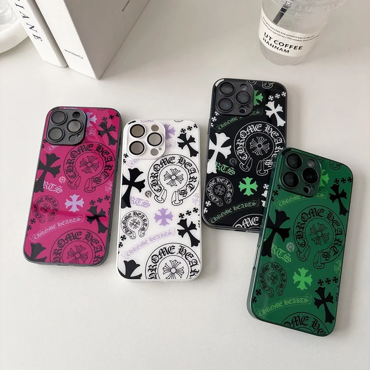 クロームハーツ iphone16 proガラスケース