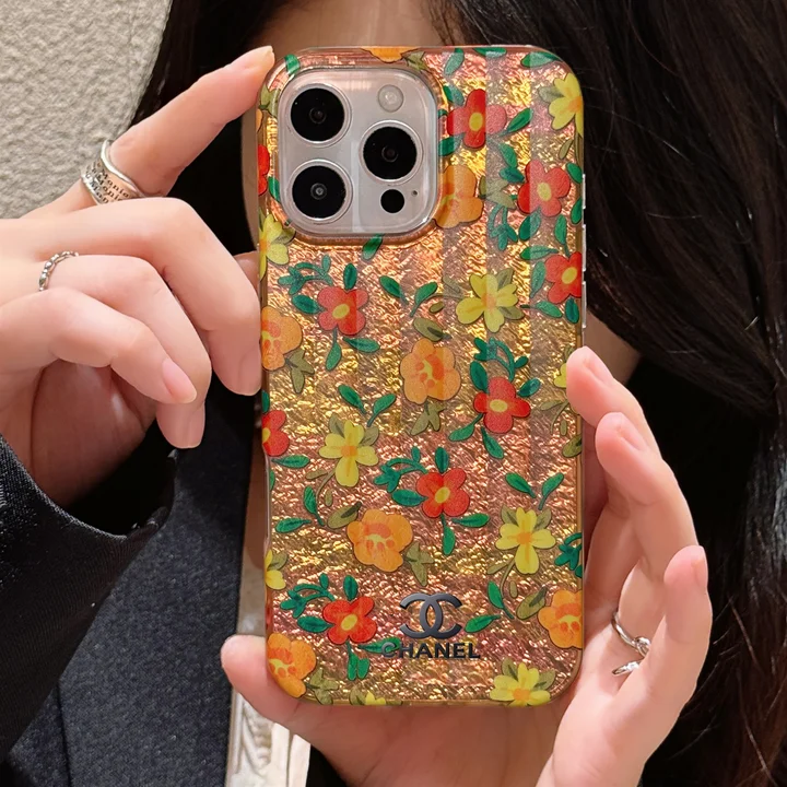 シャネル iphone16 proカバー 花 綺麗